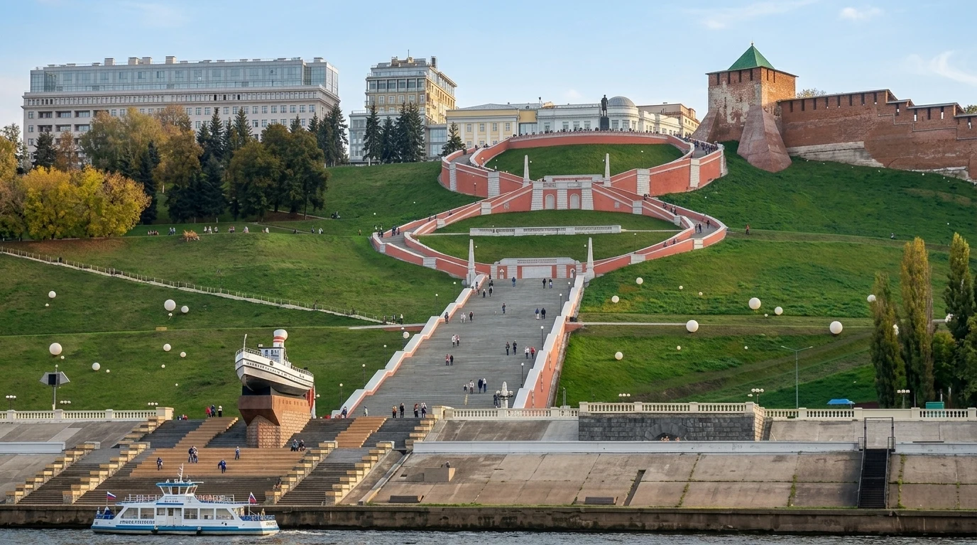 Чкаловская лестница